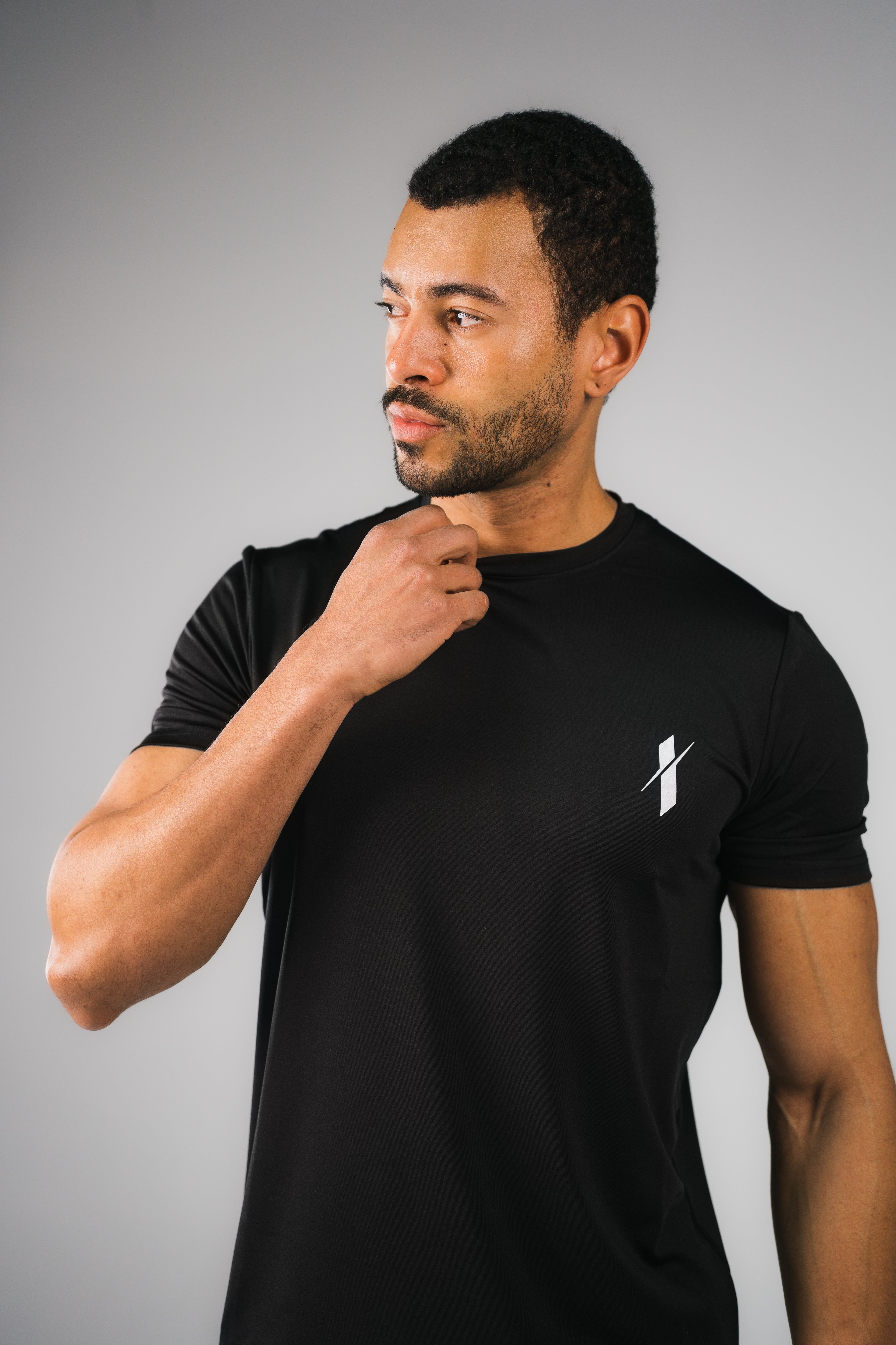 Black Flex Tee