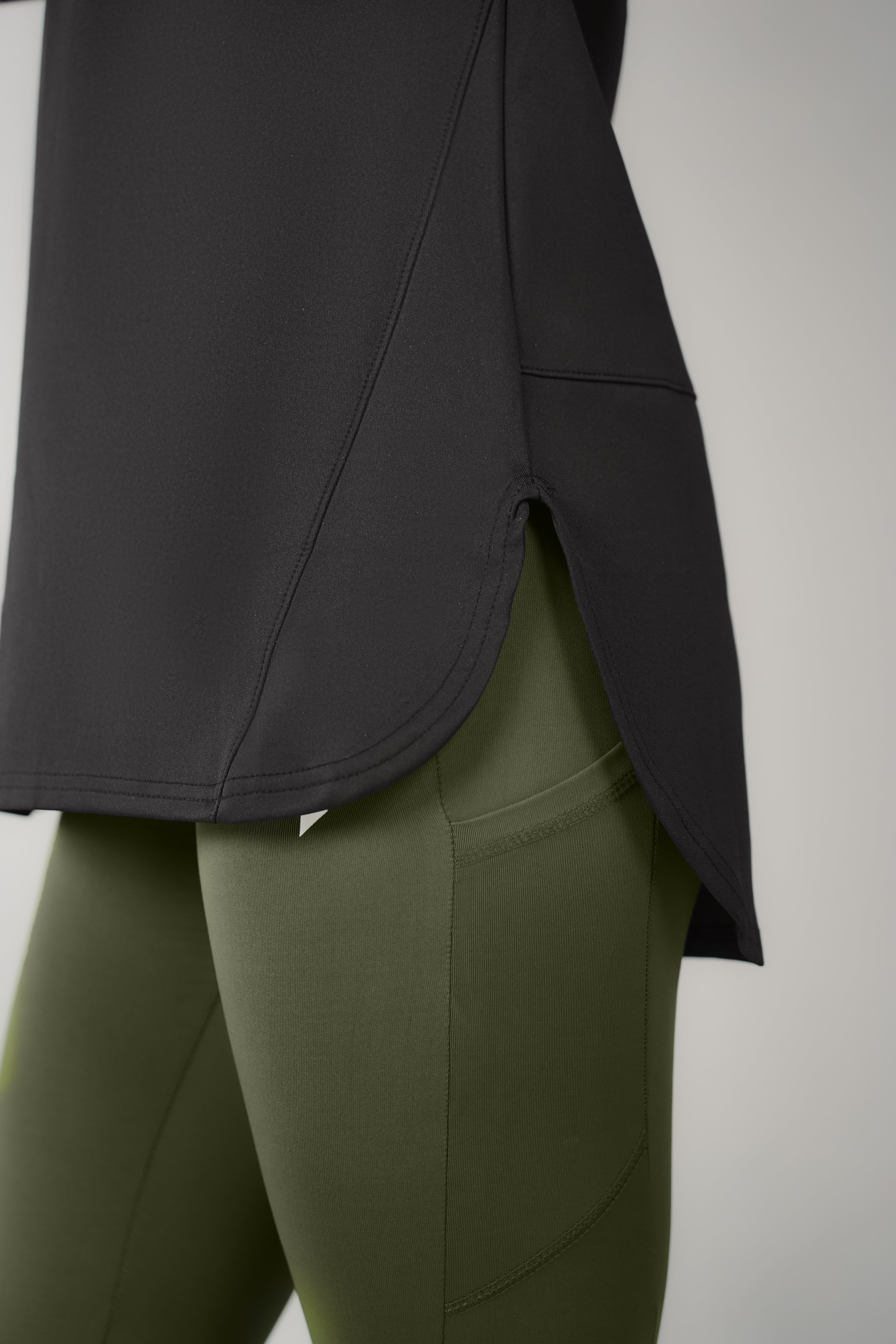 Black Core Quarter-Zip