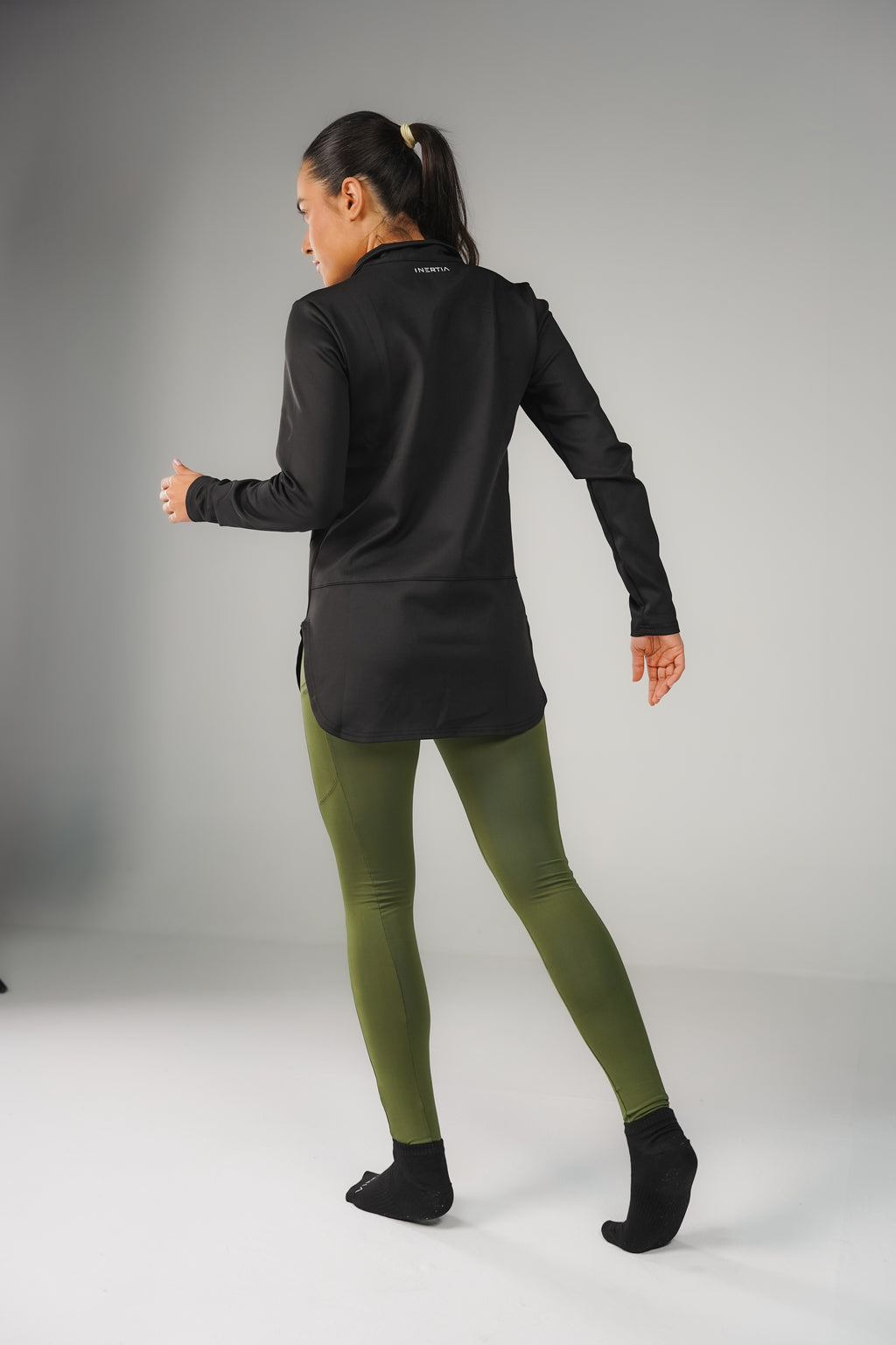 Black Core Quarter-Zip