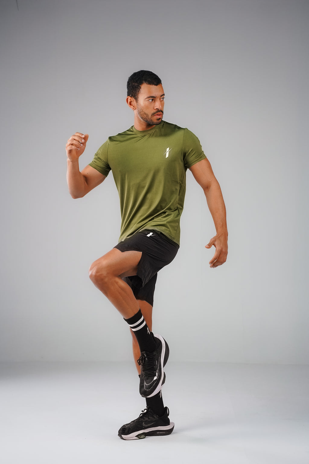 Olive Flex Tee