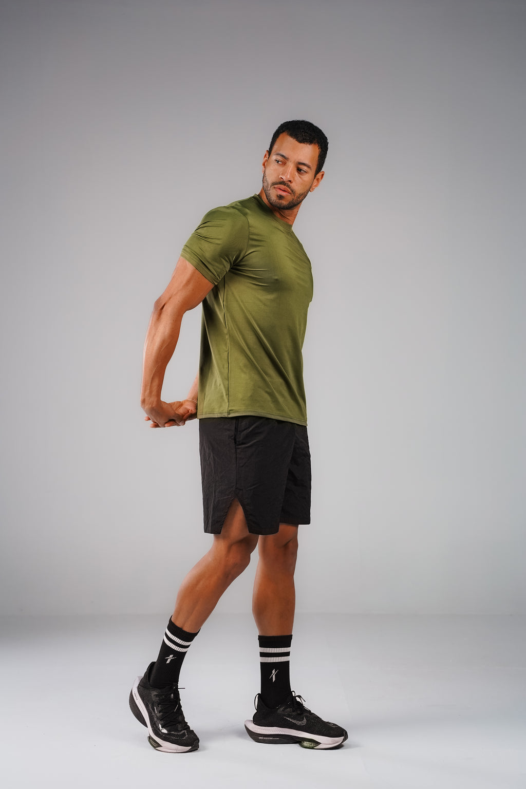 Olive Flex Tee
