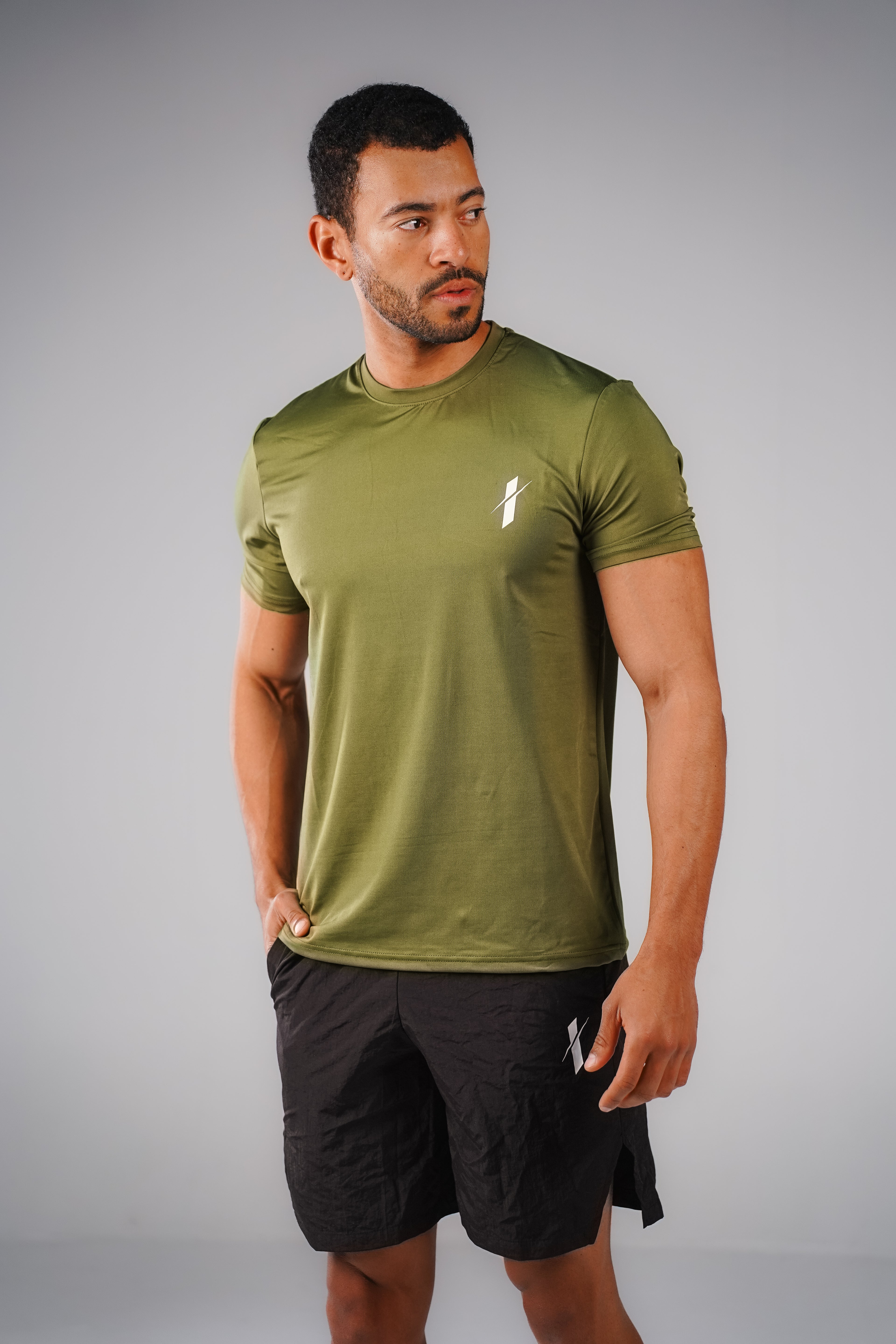 Olive Flex Tee