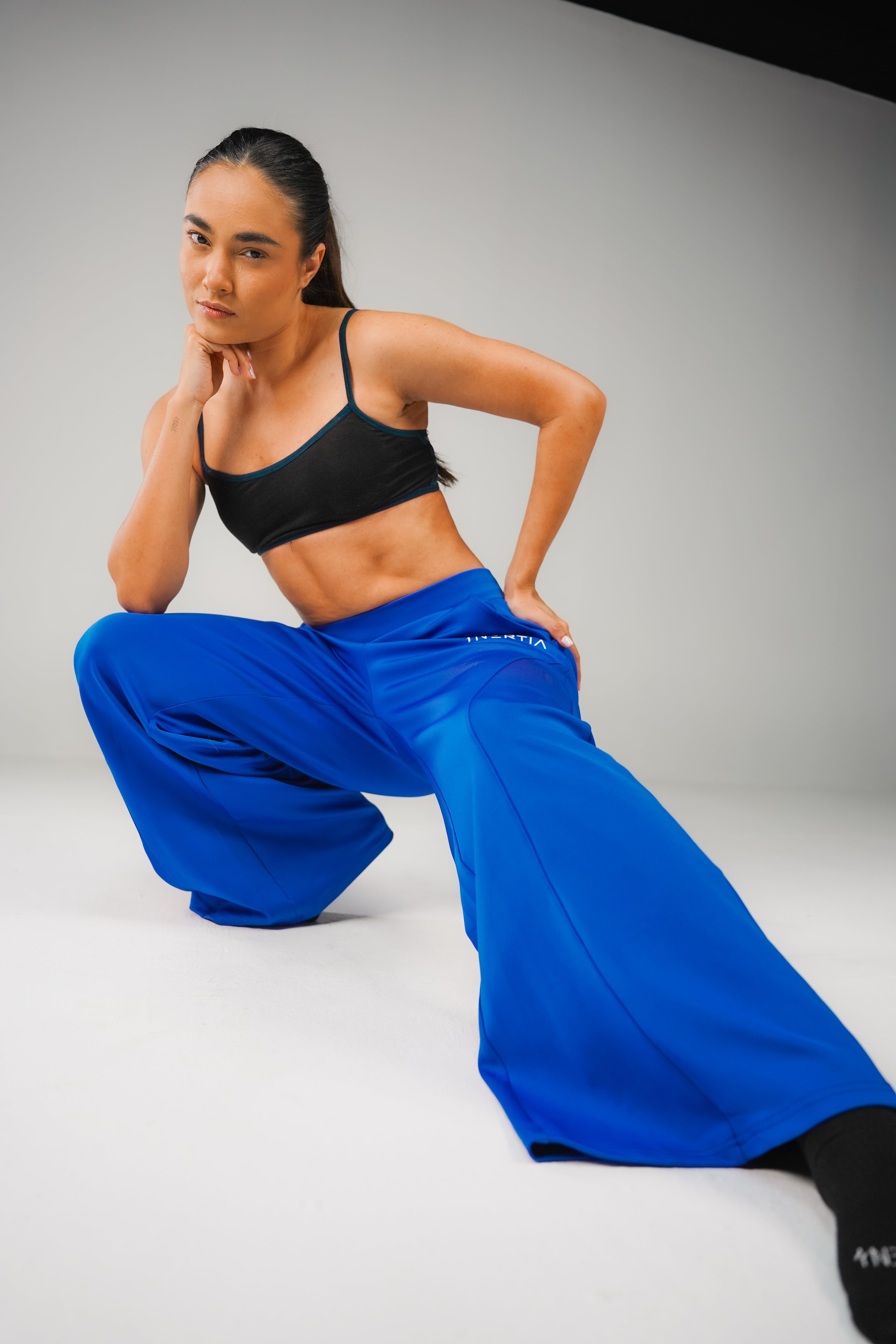 Blue Palazzo Pants