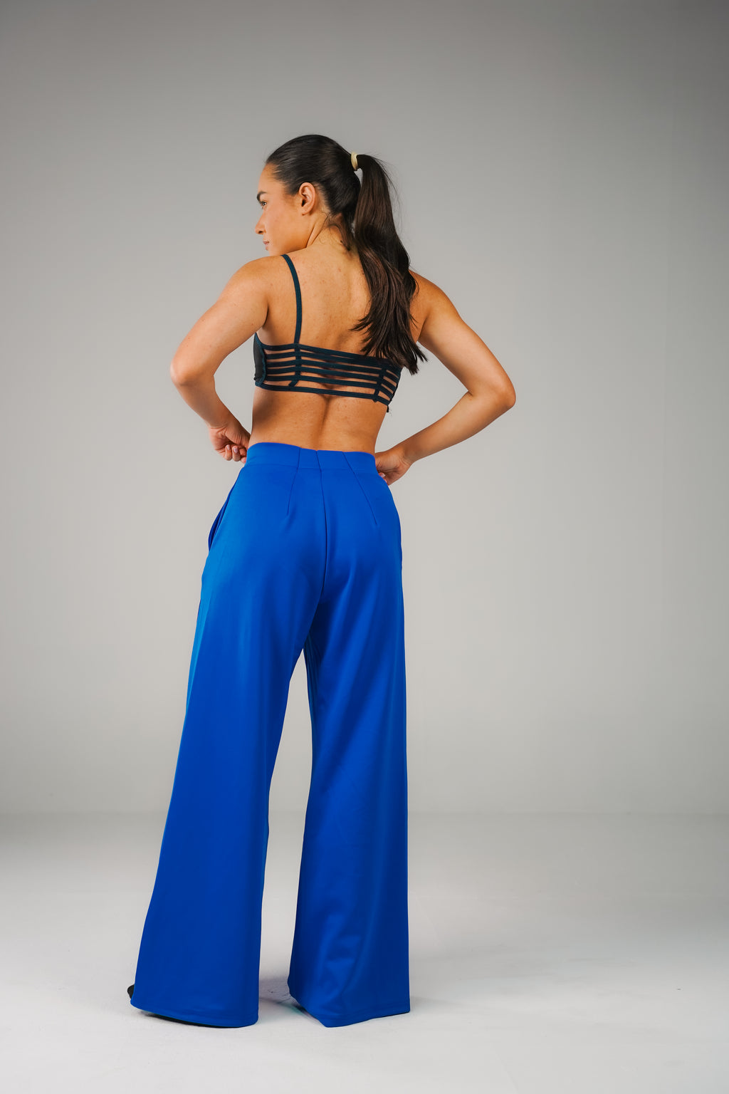 Blue Palazzo Pants