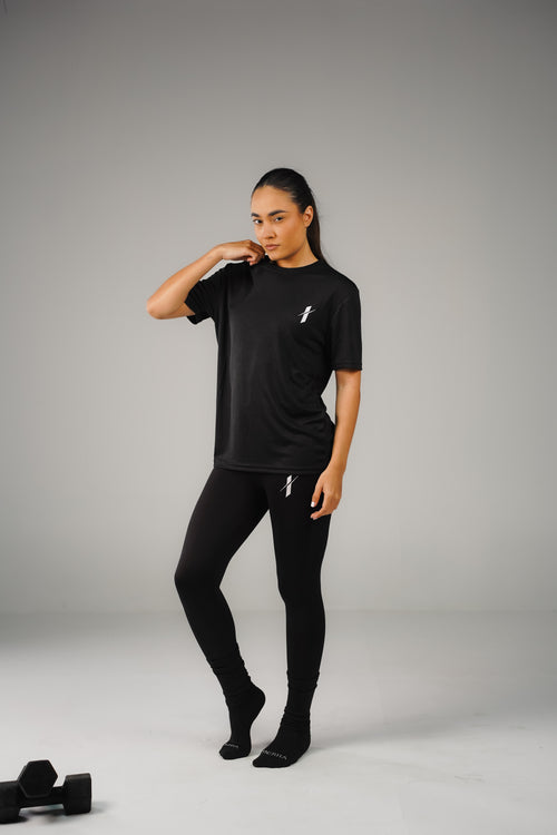 Black Flex Tee