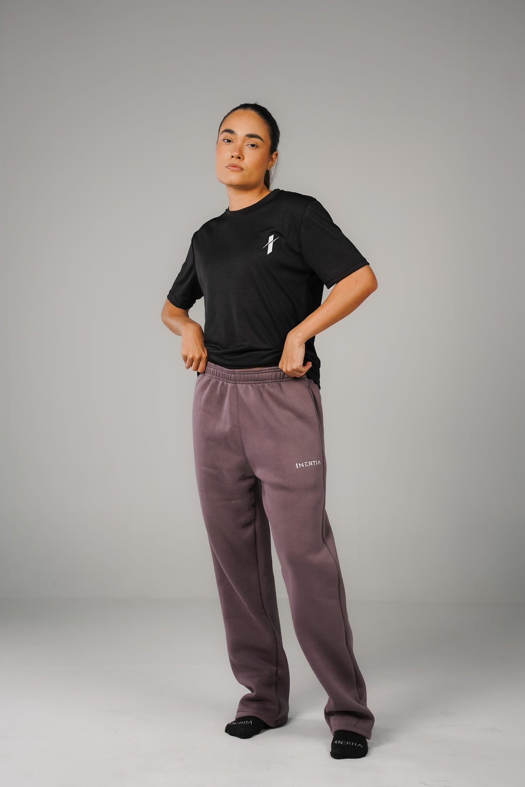 Dusty Mauve Hybrid Pants