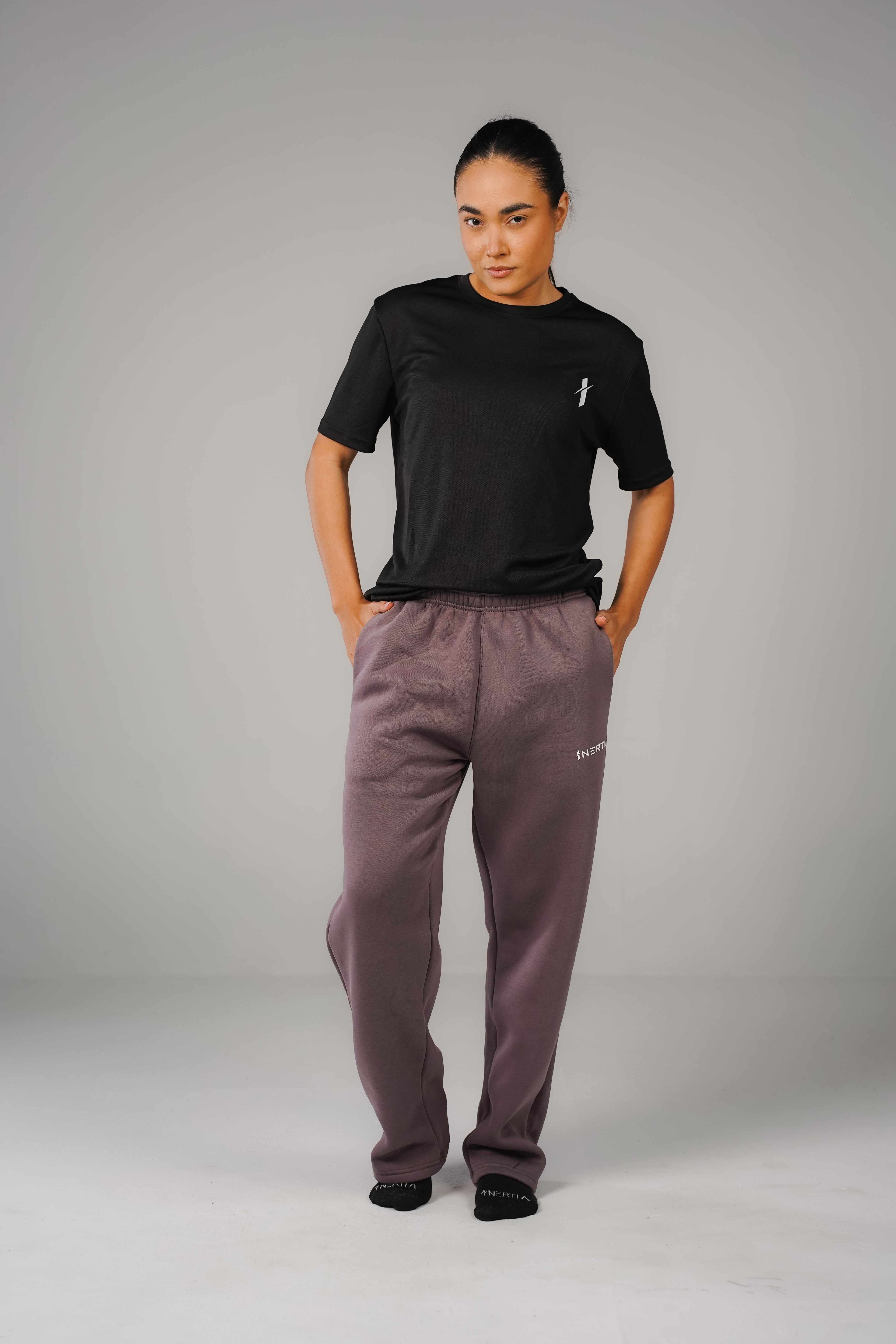 Dusty Mauve Hybrid Pants