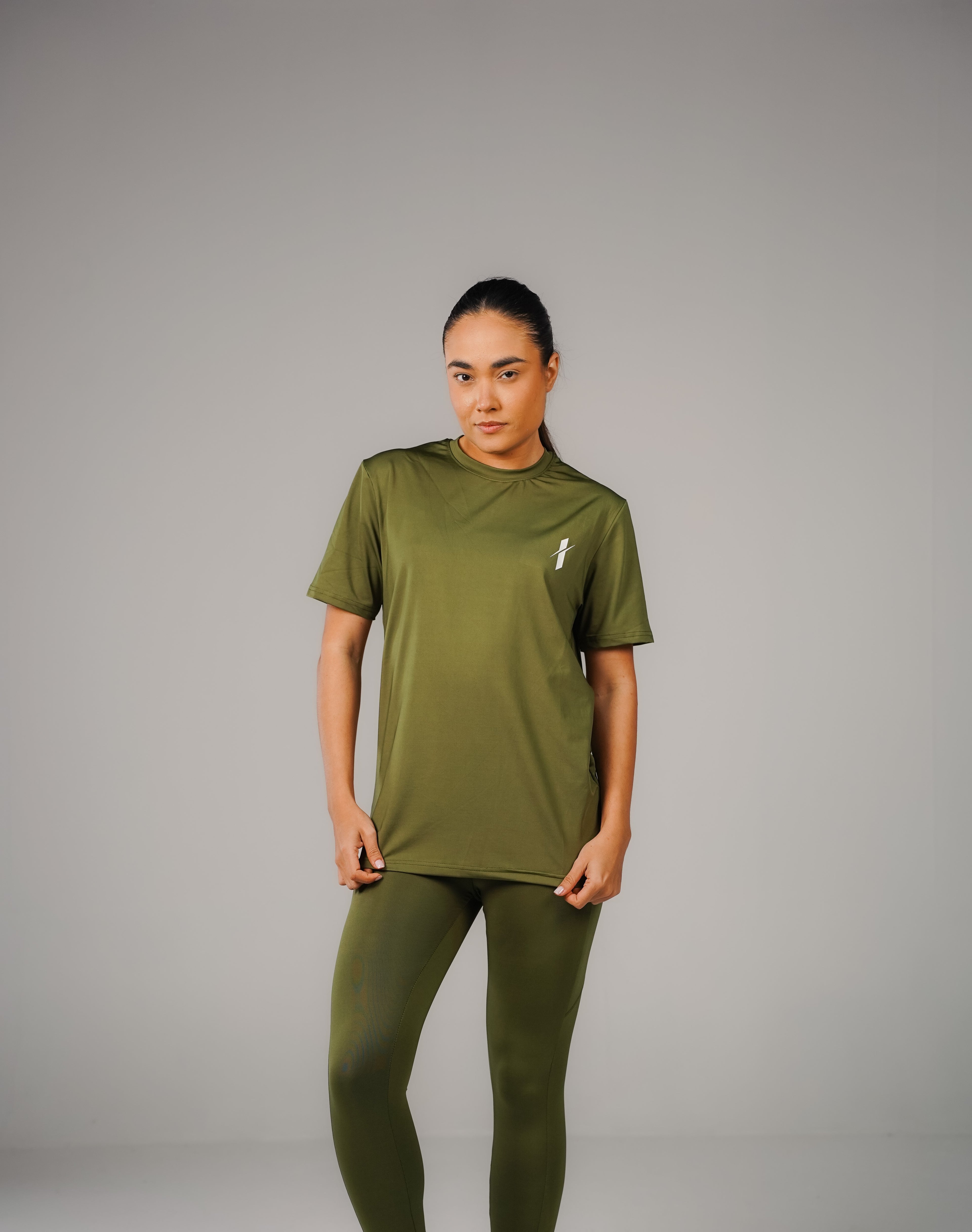 Olive Flex Tee