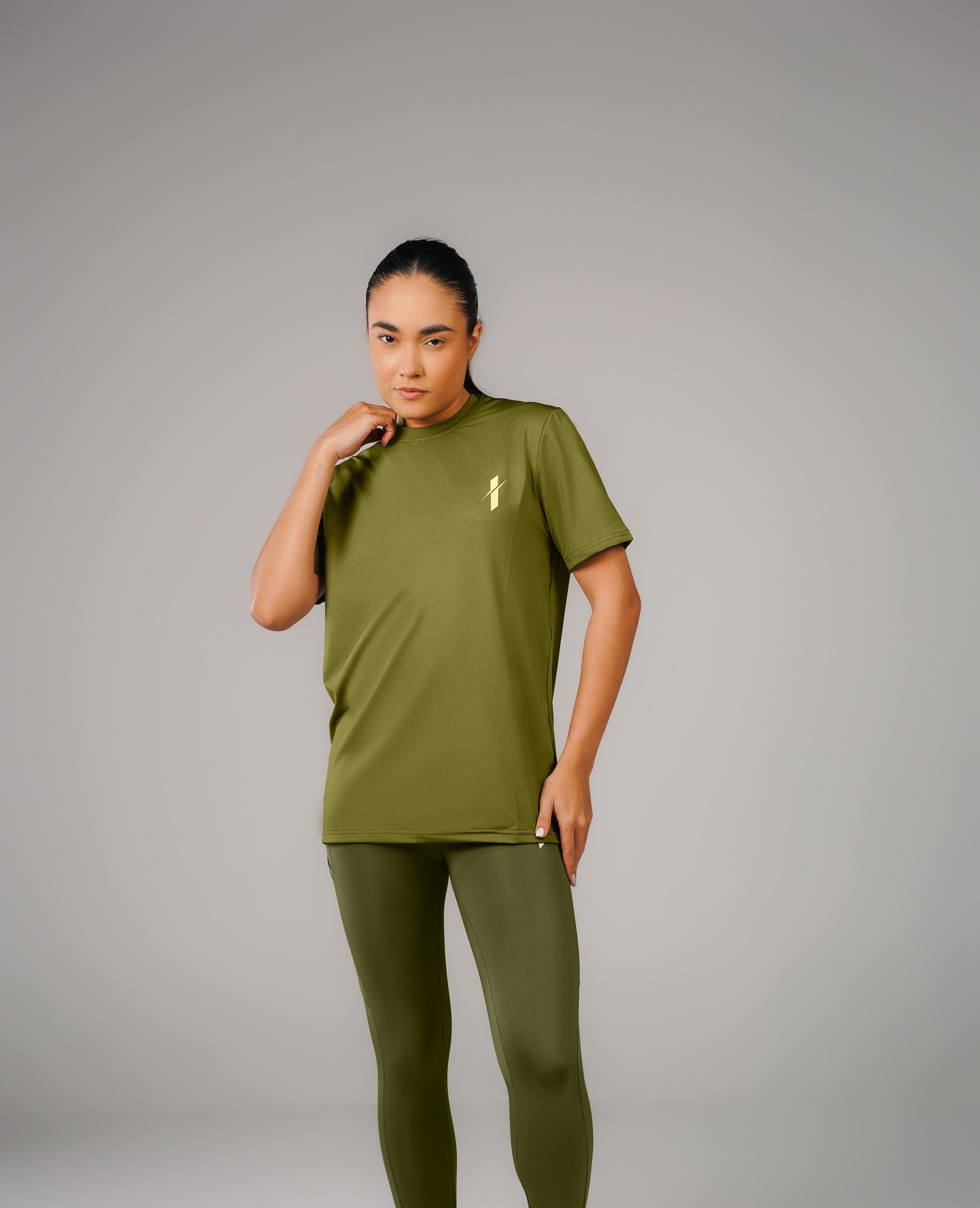 Olive Flex Tee